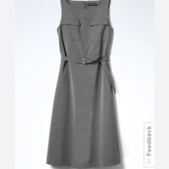 Banana Republic Dresses & Skirts - Banana Republic Sleeveless Belted Pocket Dress
